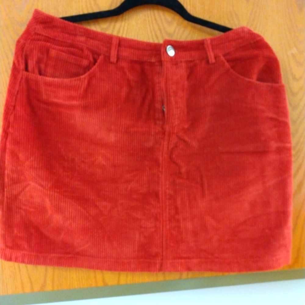 Kori corduroy mini skirt in large